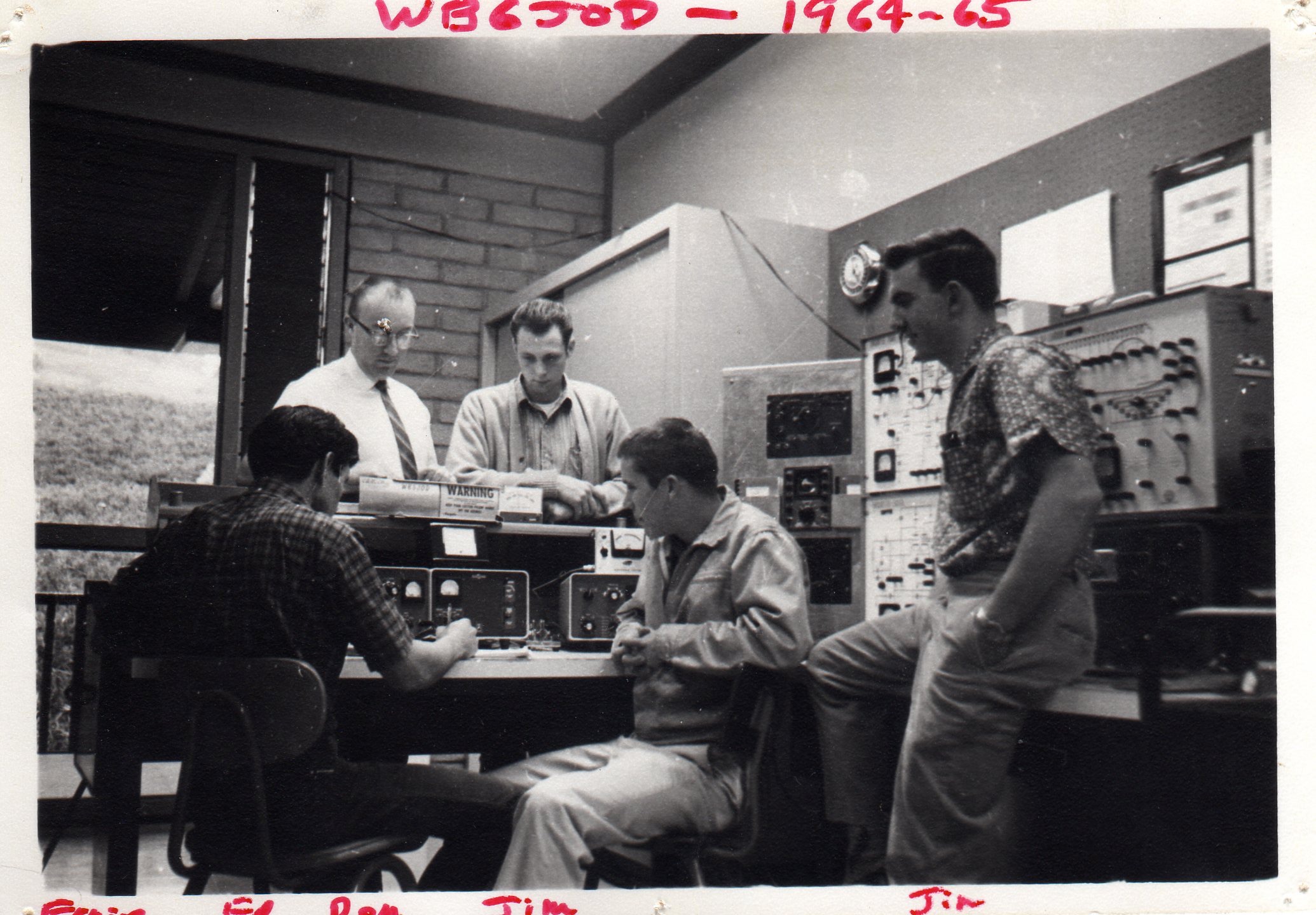 WB6JOD Cabrillo College 1964-65